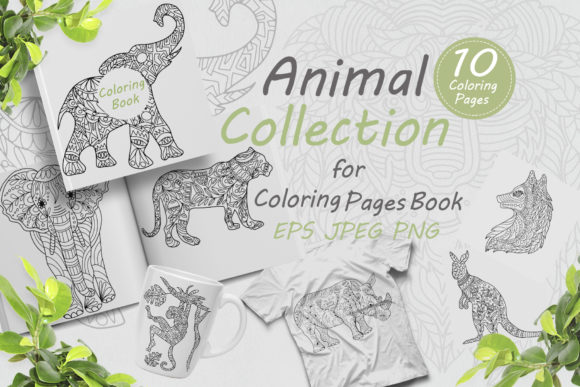 Collection of Animals for Coloring