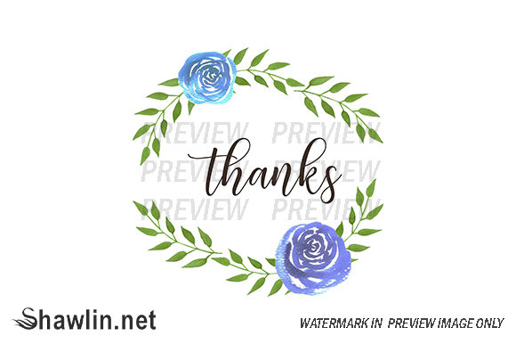Floral Banner with Quote for Web Elements