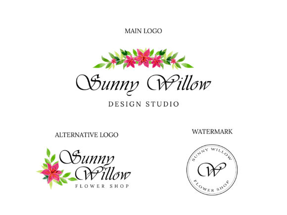 Flower and Boutique Logo Design
