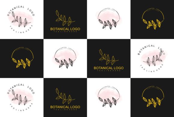 Minimal Botanical Latest Logo Collection and Logos
