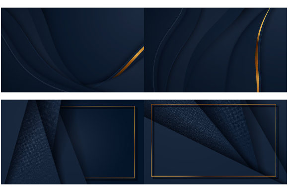 Paper Art Abstract Background with Gold and Backgrounds