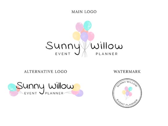 Party and Event Planner Logo Design