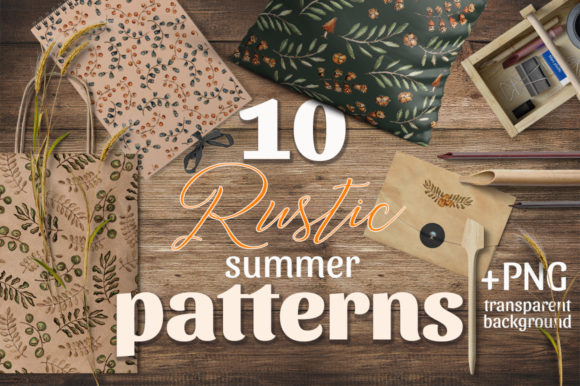 Rustic Summer Patterns for Creative Design