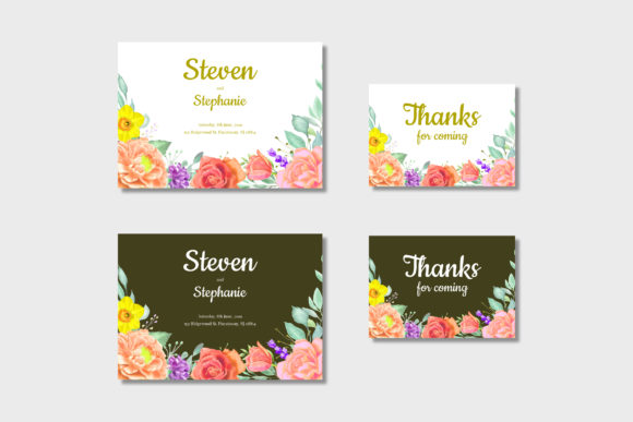 Wedding Invitation Vol.2 and Print Templates